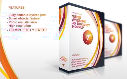 Photoshop 3d Product Box Mockup