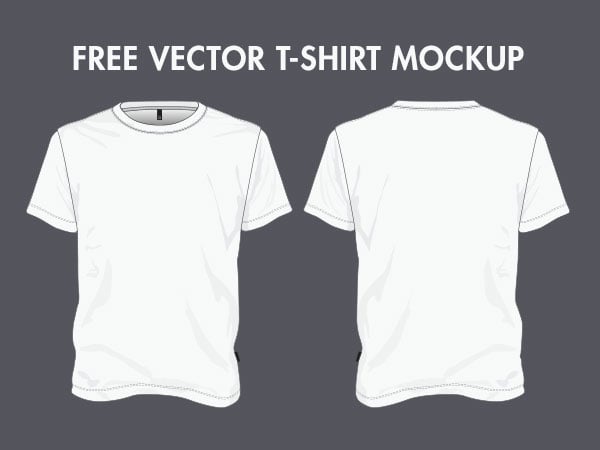 Free-Vector-T-Shirt-Mockup