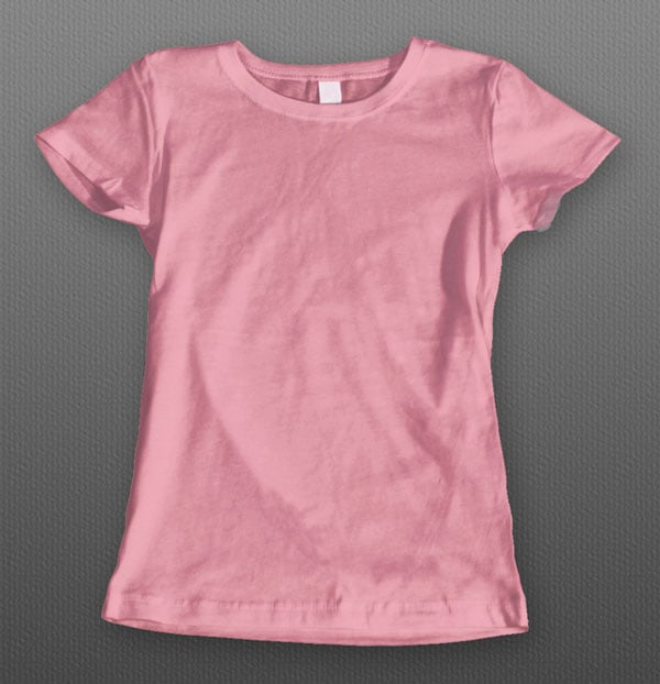 Women's-Short-Sleeved-T-shirt-PSD-Mock-up-Free