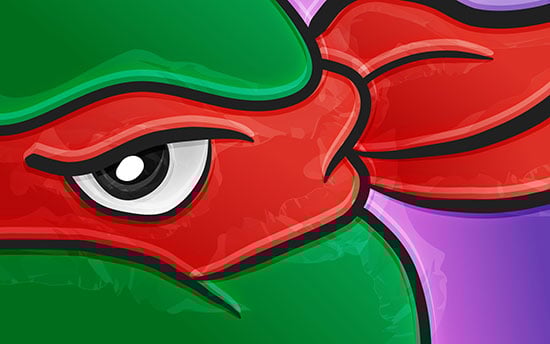 raphael-TMNT-2014-Wallpaper-Vector
