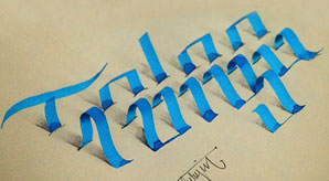 3D-Lettering-A-New-Trend-for-Calligraphers-&-Typographers