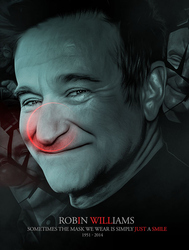 A Worldwide Tribute To Robin Williams by Artists