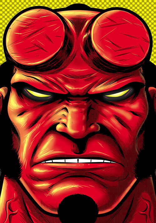 30 Stunning Head Shots of Superheroes, Villains & Cartoon Characters by