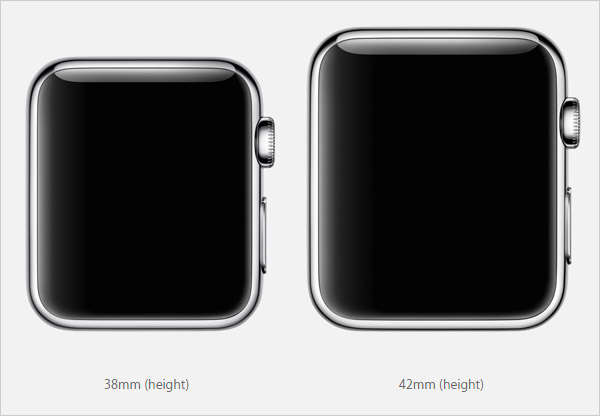 apple watch sizes series 3