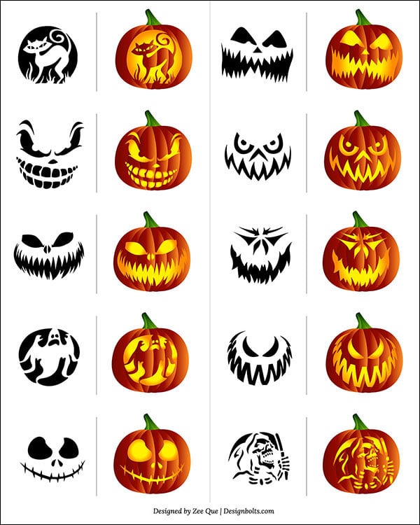 wahrzeichen-definitiv-belagerung-scary-jack-o-lantern-faces-printable