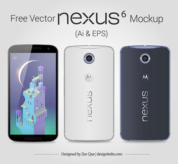 Free Vector Google Nexus 6 Mockup ai eps 01 01 Free Vector Google Nexus 6 Mockup in Ai & EPS Format