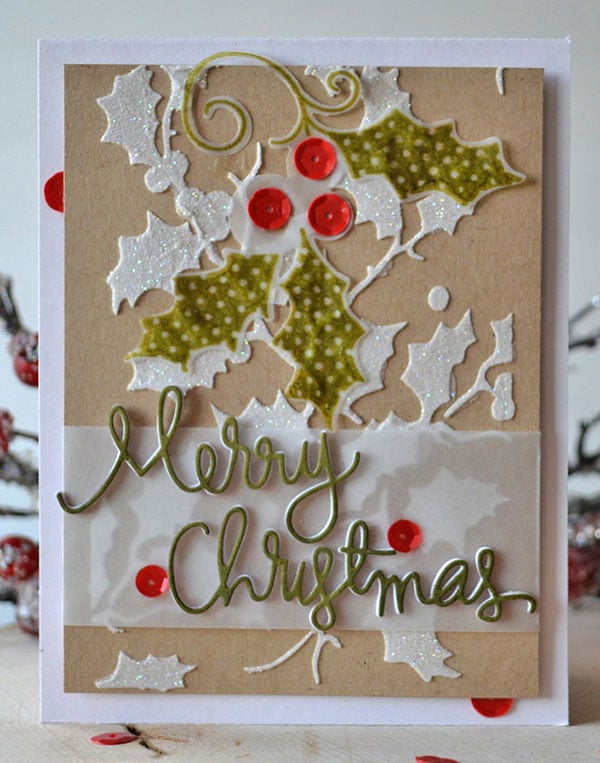 30+ Beautiful Diy & Homemade Christmas Card Ideas For 2014