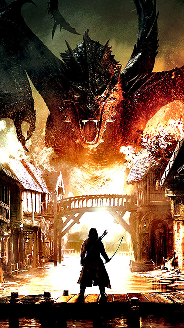 The Hobbit 3: The Battle of the Five Armies 2014 Movie & Smaug Desktop ...