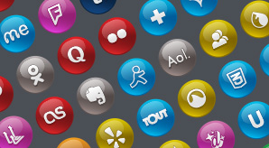 150-Free-High-Quality-Glossy-Social-Media-Icons