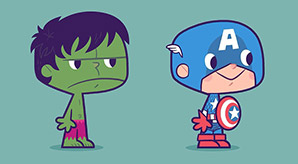 Adorable-Illustrations-of-Marvel-Superheroes-as-Kids-by-Matt-Kaufenberg