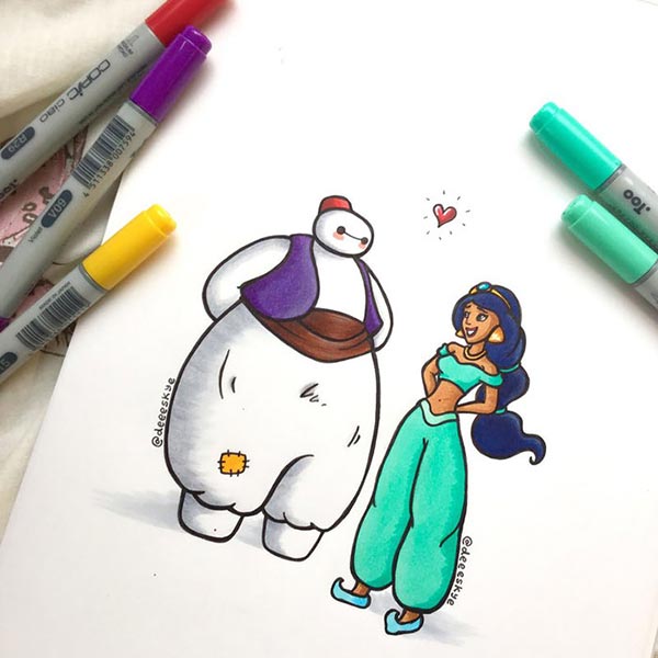 Baymax-and-Jasmine