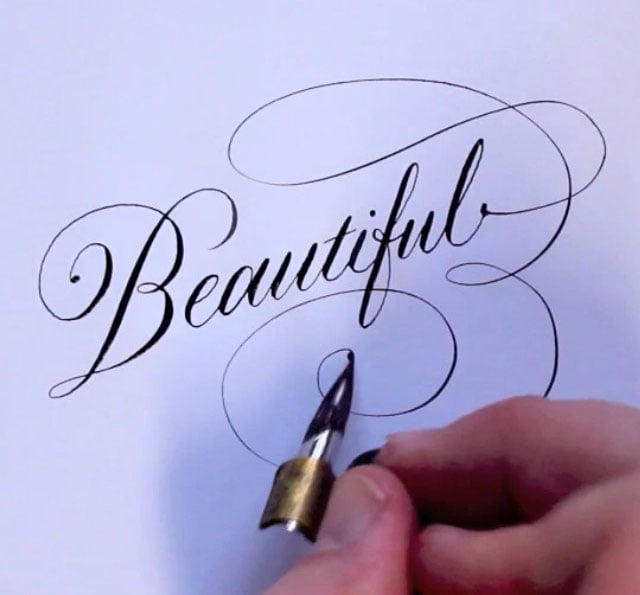 Beautiful calligraphy discount