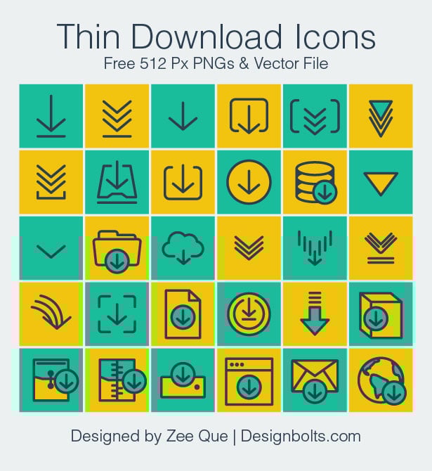 Free-Vector-Thin-Download-Icons-PNG-Vector-Ai