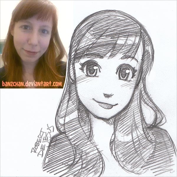 100+ Examples of Cute Anime Sketches on Request by Rober Dejesus ...