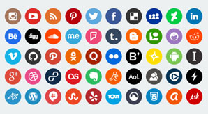 10-Stunning-World's-Largest-Free-&-Premium-Social-Media-Icons-2015