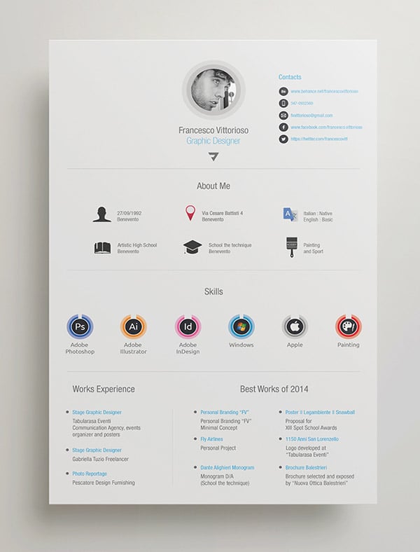 free-adobe-illustrator-resume-templates-collectionscopax