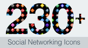 230+-Free-High-Quality-Social-Networking-Icons-Set-Free-&-Premium-Version