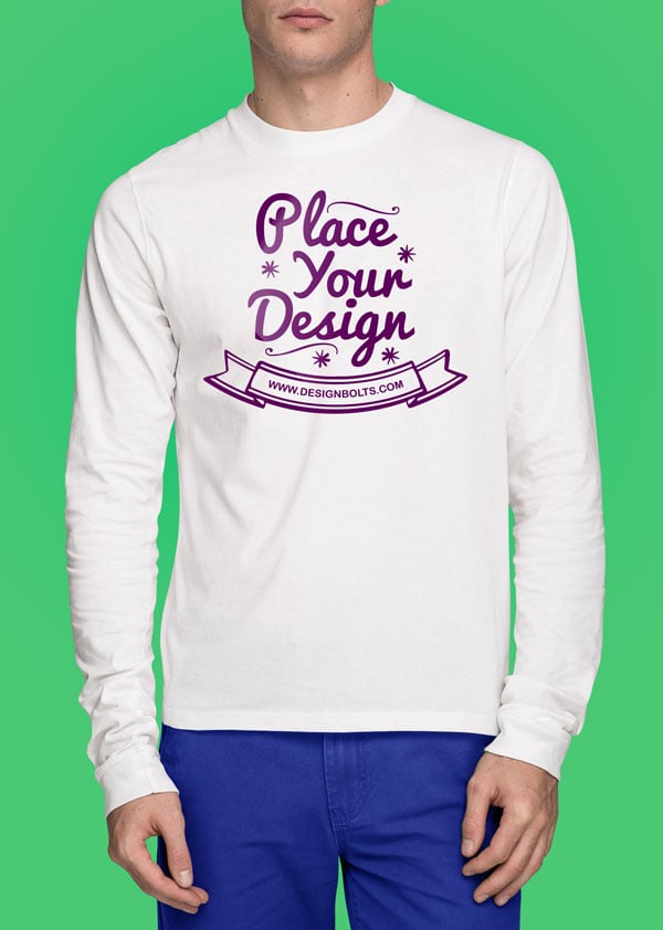 Free-white-tshirt-mockup-psd-front