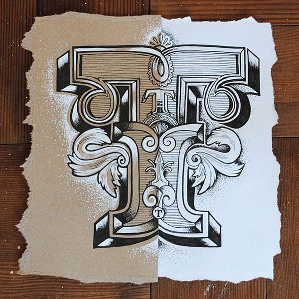 30+ Stunning Hand Drawing Lettering Art by Rob Draper