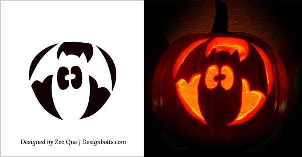 Cute, Funny, Cool & Easy Halloween Pumpkin Carving Patterns / Stencils ...