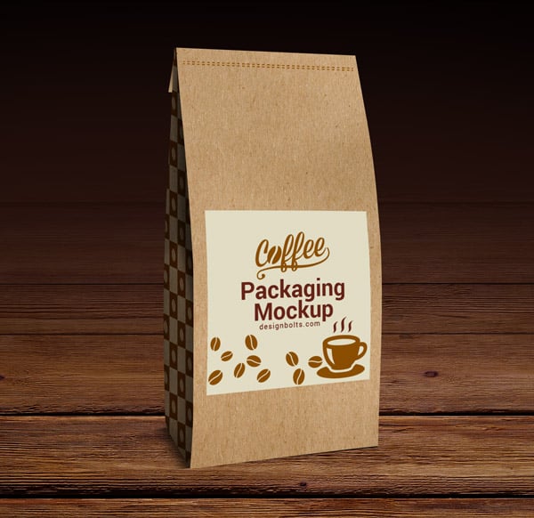 Download Free High Quality Coffee Packaging Mock Up Psd