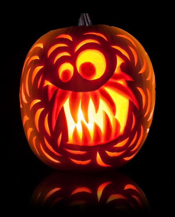 18. Cool Yet Scary Pumpkin carving 2015.