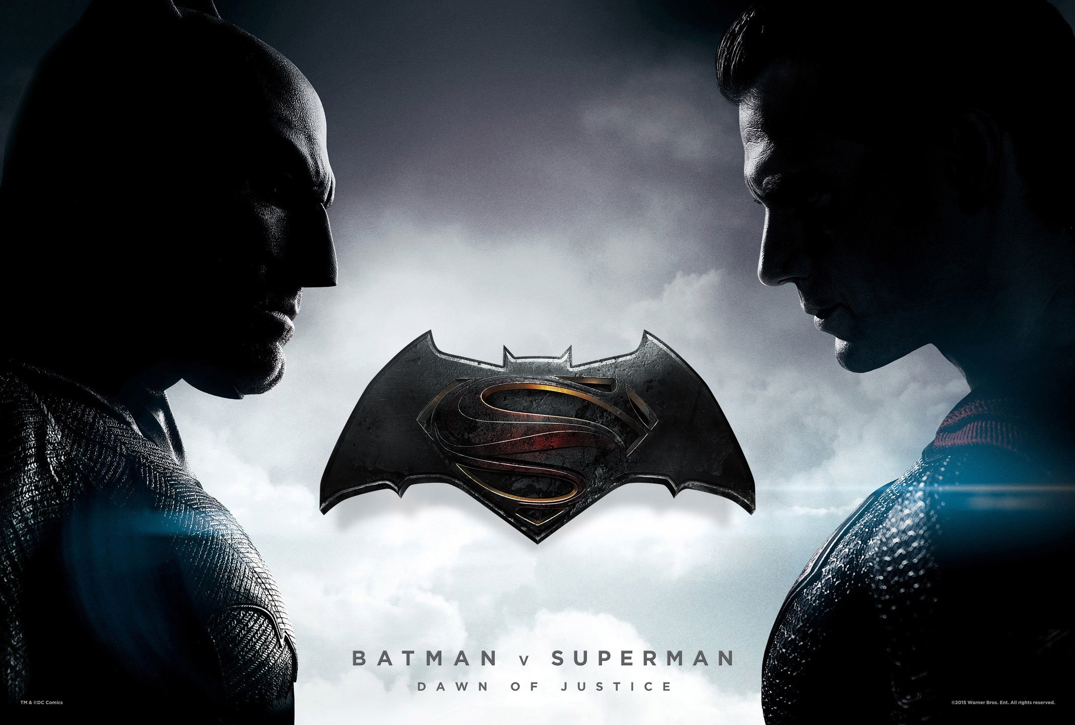 Batman vs Superman: Dawn of Justice Official Wallpaper HD.