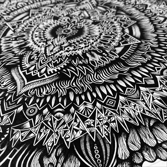 25+ Super Duper Detailed Ink Drawings by Pavneet Sembhi