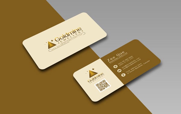 business card psd template mockup free