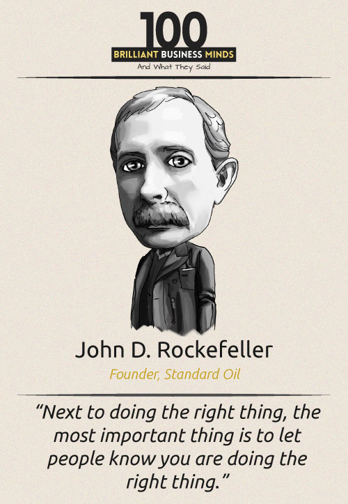 John D. Rockefeller biography and quotes - Toolshero