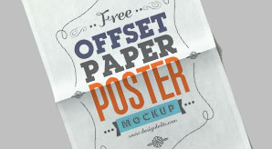 Free-Offset-Paper-Poster-Mock-up-PSD-File