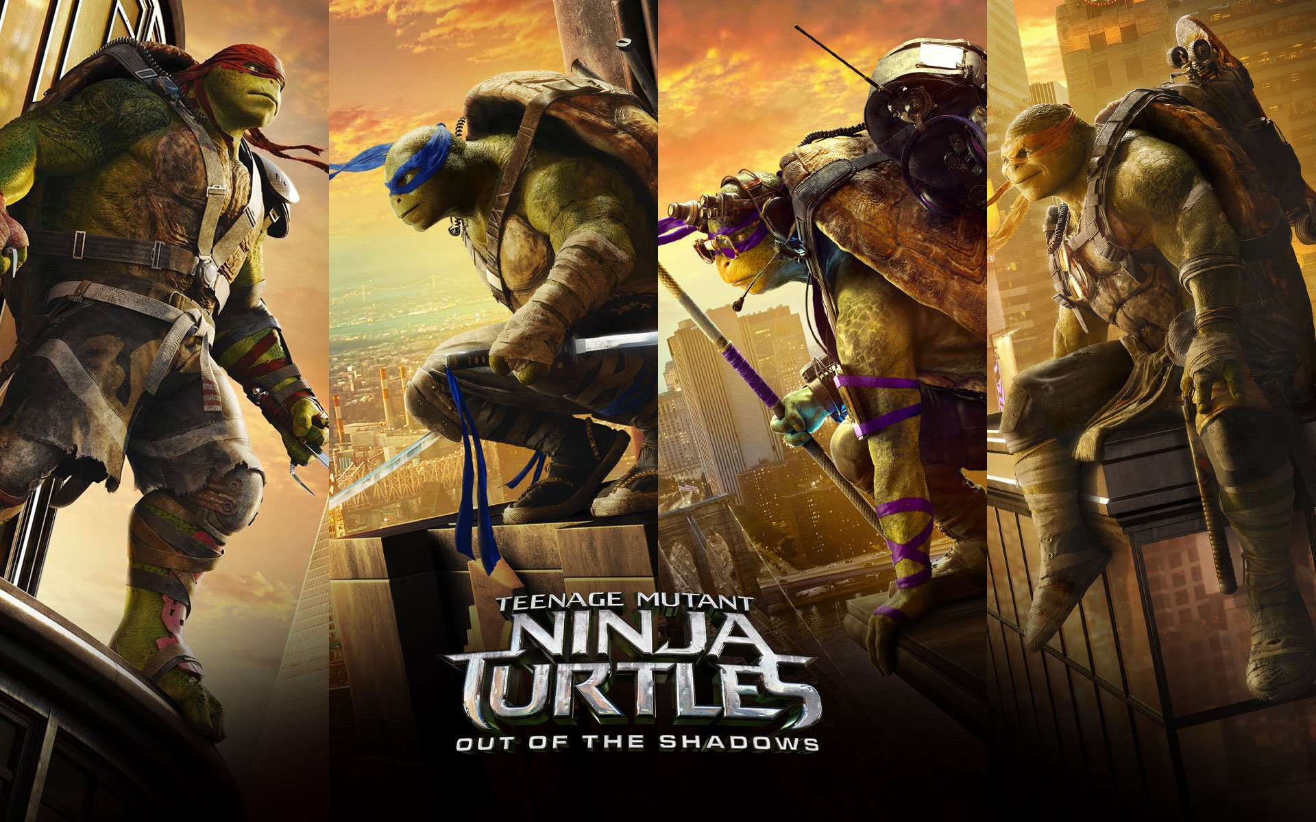 Teenage Mutant Ninja Turtles (Tmnt 2) 2016 Out Of The Shadows Hd ...