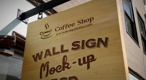 Free-Wooden-Outdoor-Advertising-Wall-Sign-Mockup-PSD-File-2