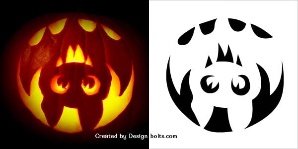 How To Train Your Dragon Pumpkin Stencils