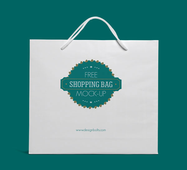 Download Free Eco Friendly White Shopping Bag Mock-up PSD