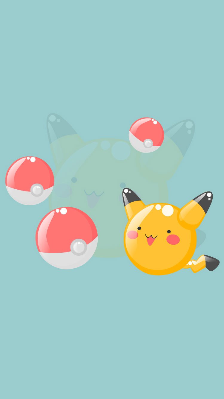 25 Pokemon Go Pikachu Pokeball Iphone 6 Wallpapers