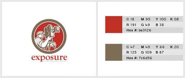Dark Red with Soil Color Combination