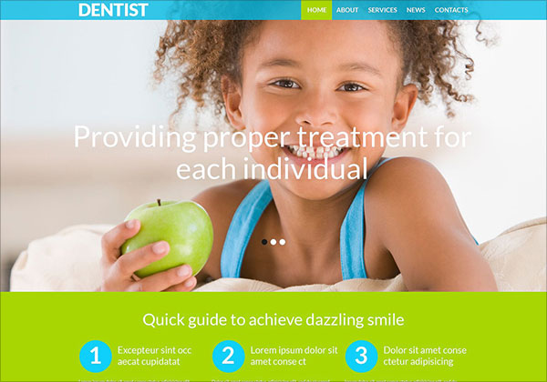Dental Clinic WordPress Theme