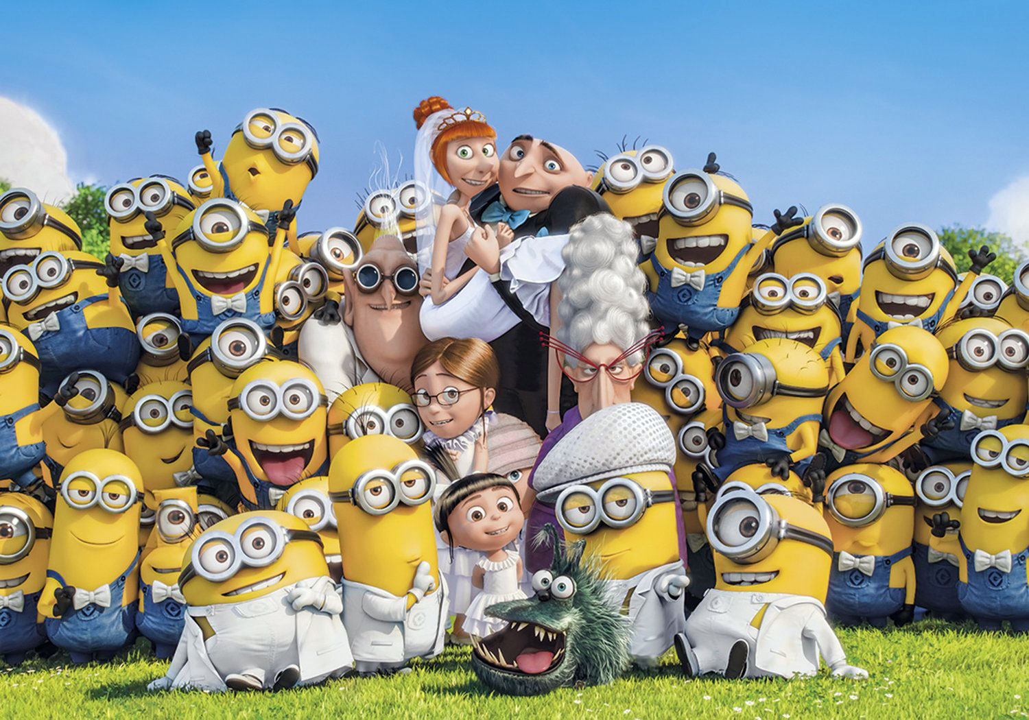 despicable me 2 characters wallpaper