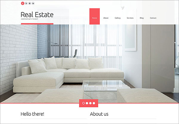 Real Estate Agency Responsive WordPress Theme