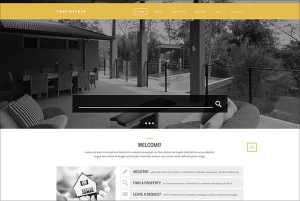 Real Estate WordPress Theme 