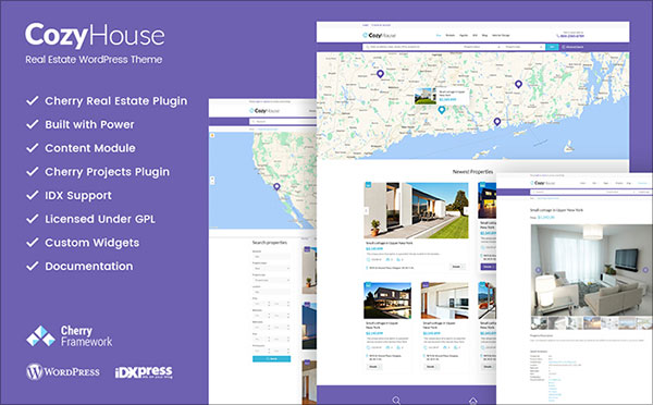 Real Estate Agent WordPress Theme 
