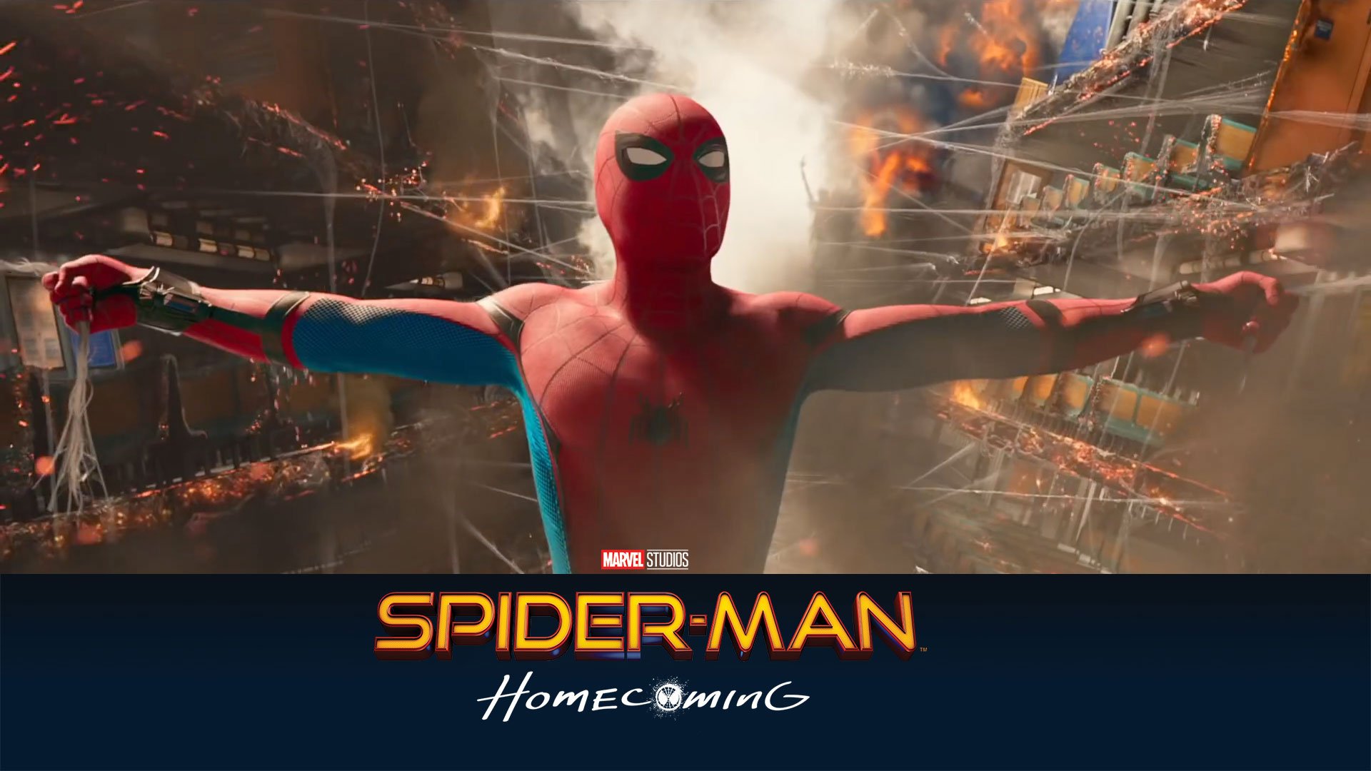 Spider-Man: Homecoming movie - Spiderman on building 2K wallpaper download