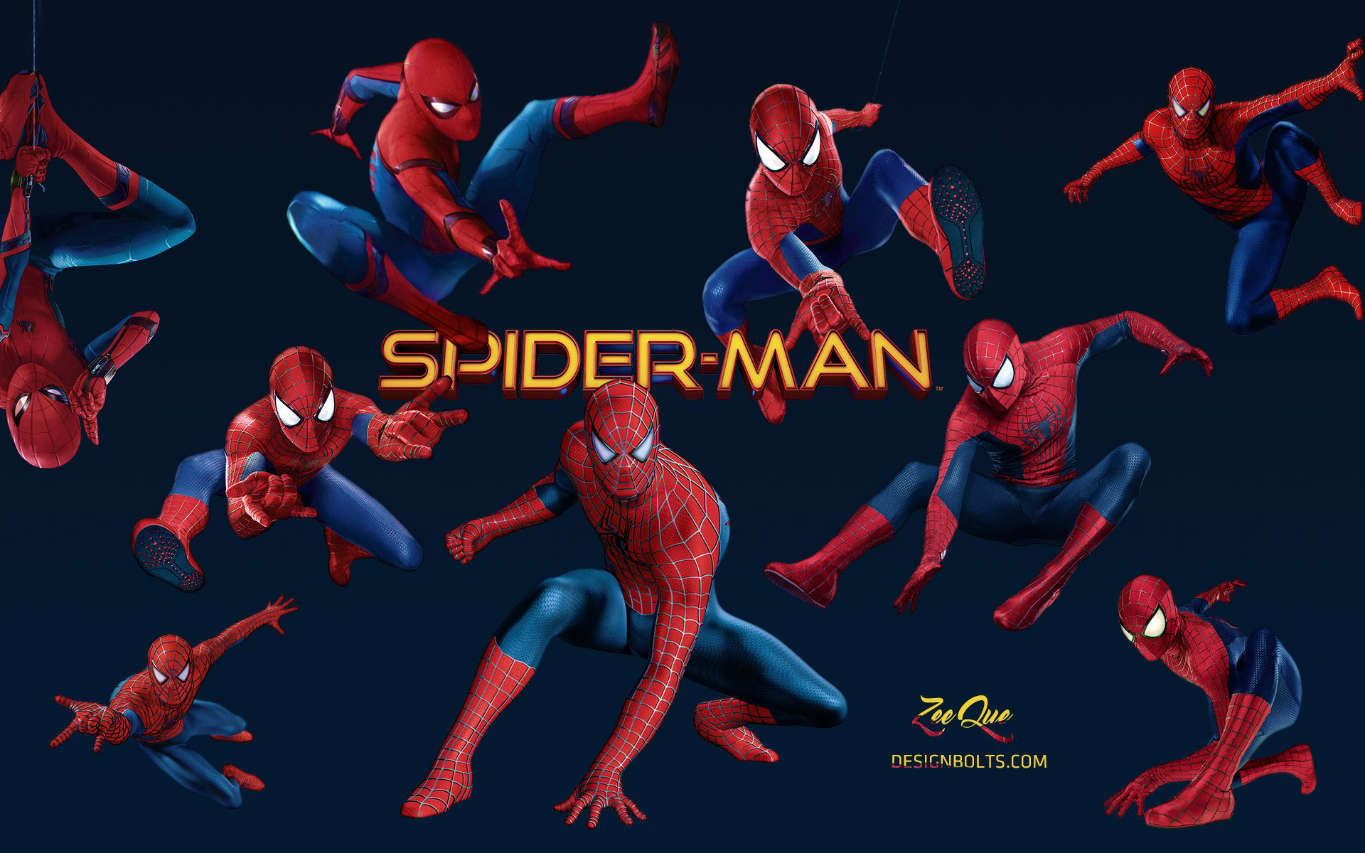 SpiderMan Homecoming Wallpaper by IndividualDesign on DeviantArt