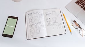 Free-Sketchbook-&-iPhone-7-Mockup-PSD-2
