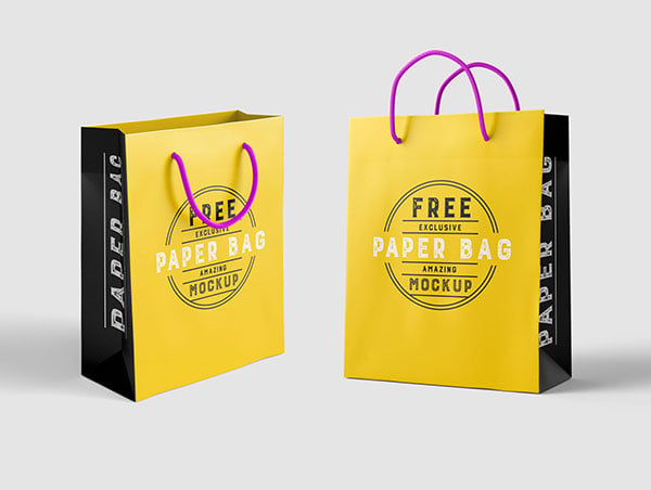 Free-White-Paper-Shopping-Bag-Mockup-PSD