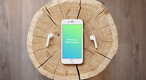 Free-iPhone-7-Gold-&-Jet-Black-Log-Photo-Mockup-PSD