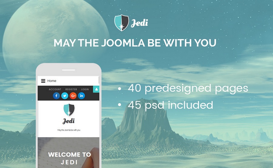 Jedi Joomla Theme