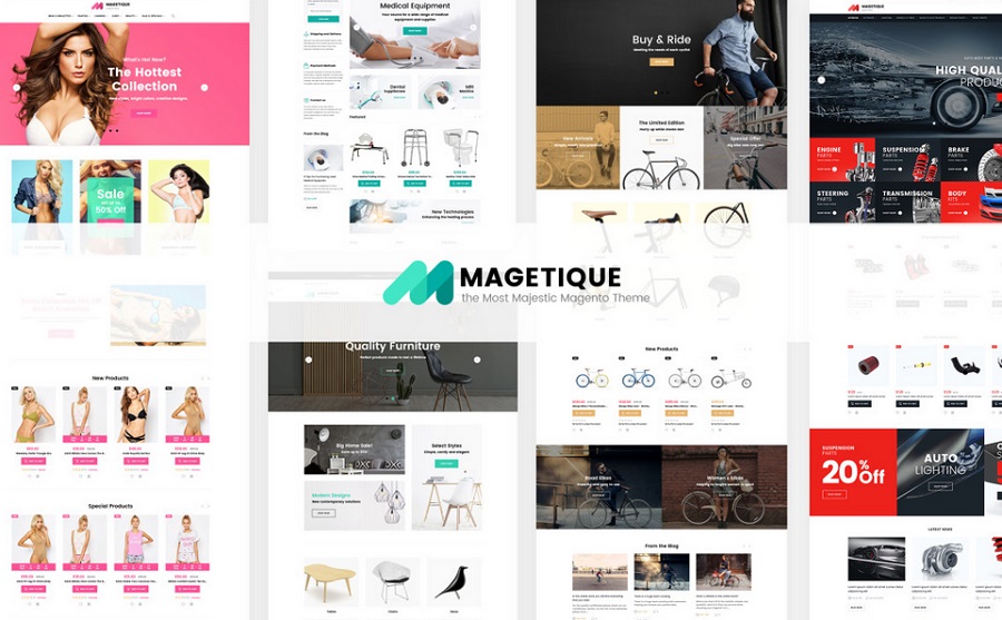 Magetique Magento Theme