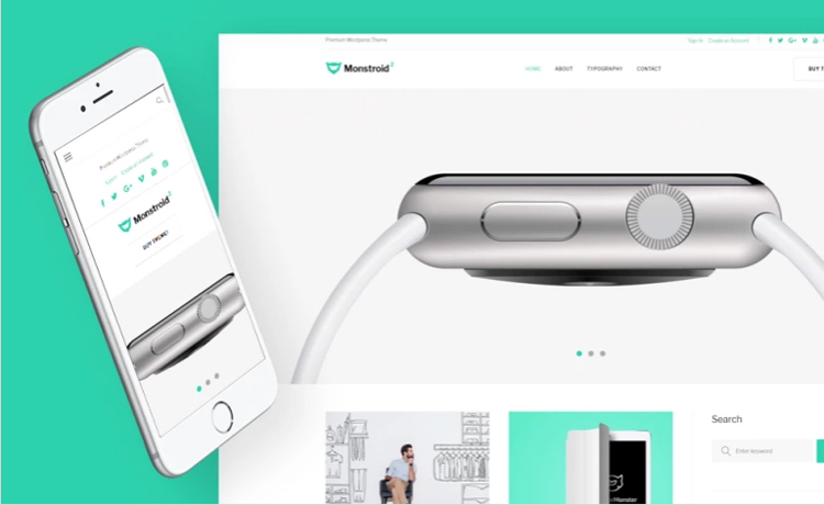 Monstroid 2 Lite - Free Multipurpose Creative WordPress Theme